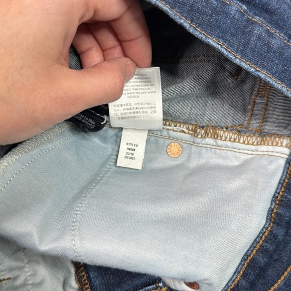 J.Crew 8" Toothpick Dark Wash Skinny Jeans Size 26 - Picture 12 of 12